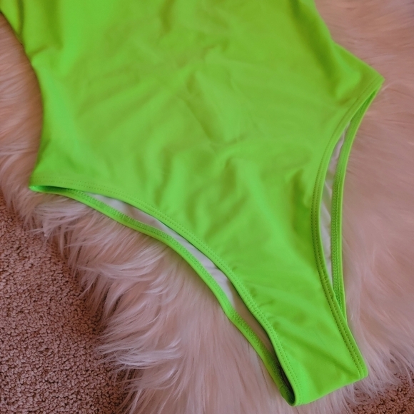 2/$20 NWOT Neon One Piece Swim Suit S - Picture 5 of 8